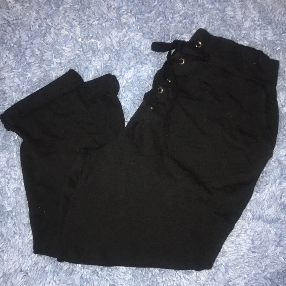 Zara black jogger sweatpants
